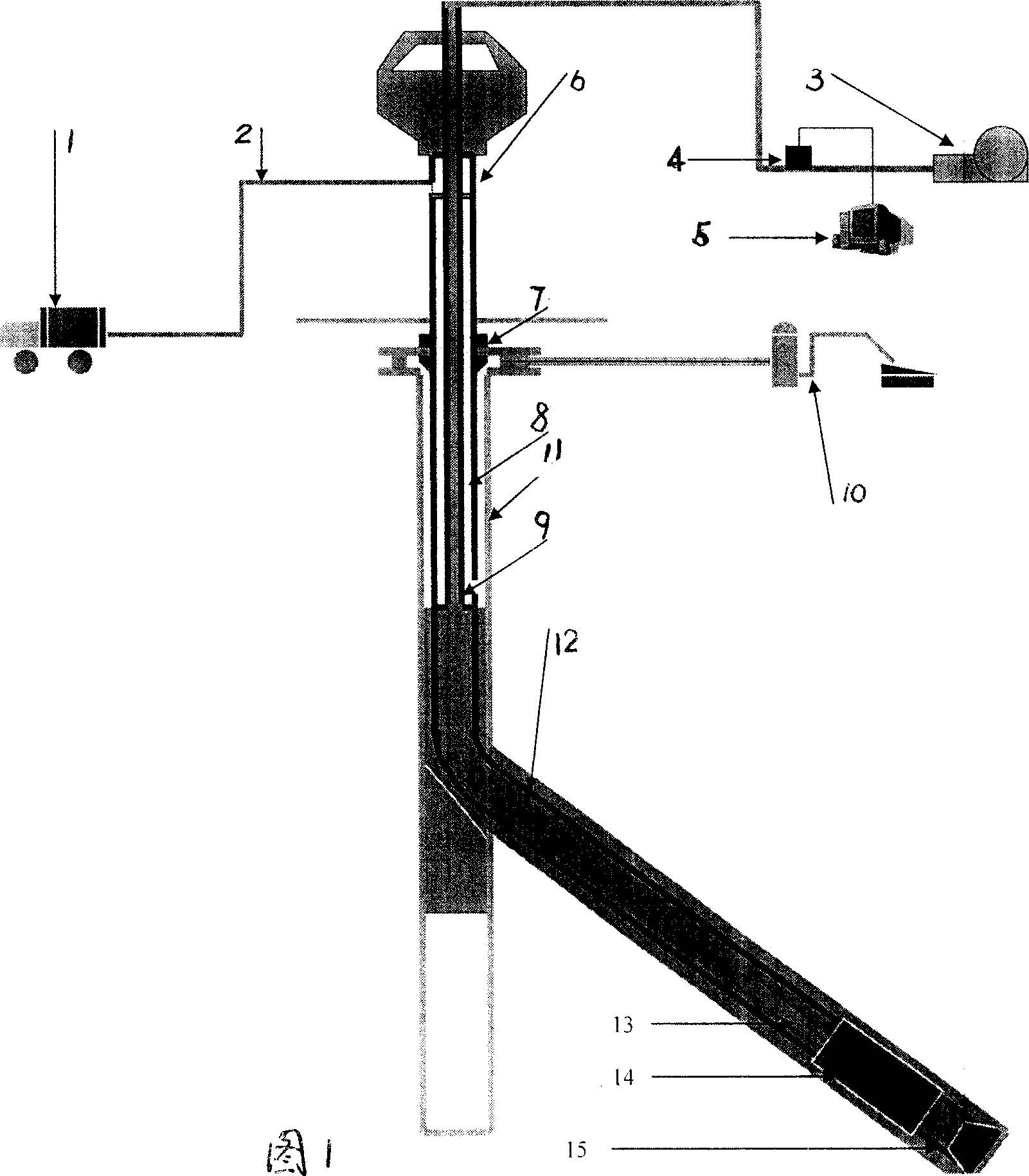 Low-pressure drilling technology using double-wall drill pipe