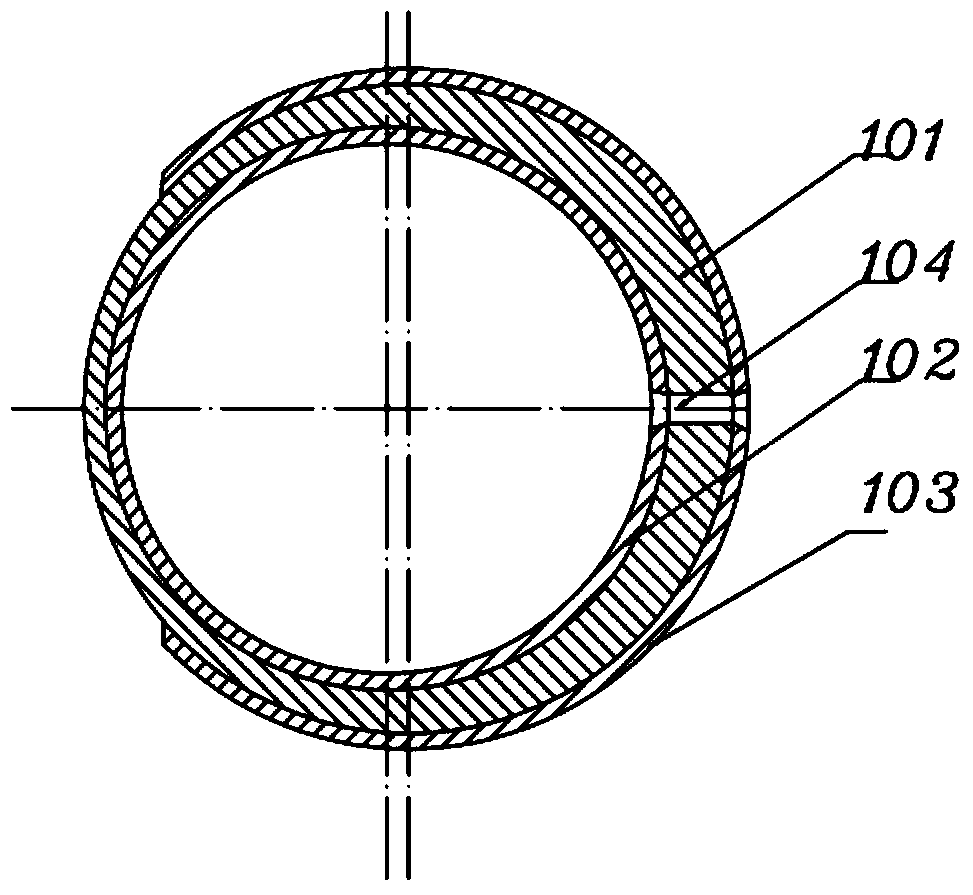 Restoring method of eccentric bushing and eccentric bushing