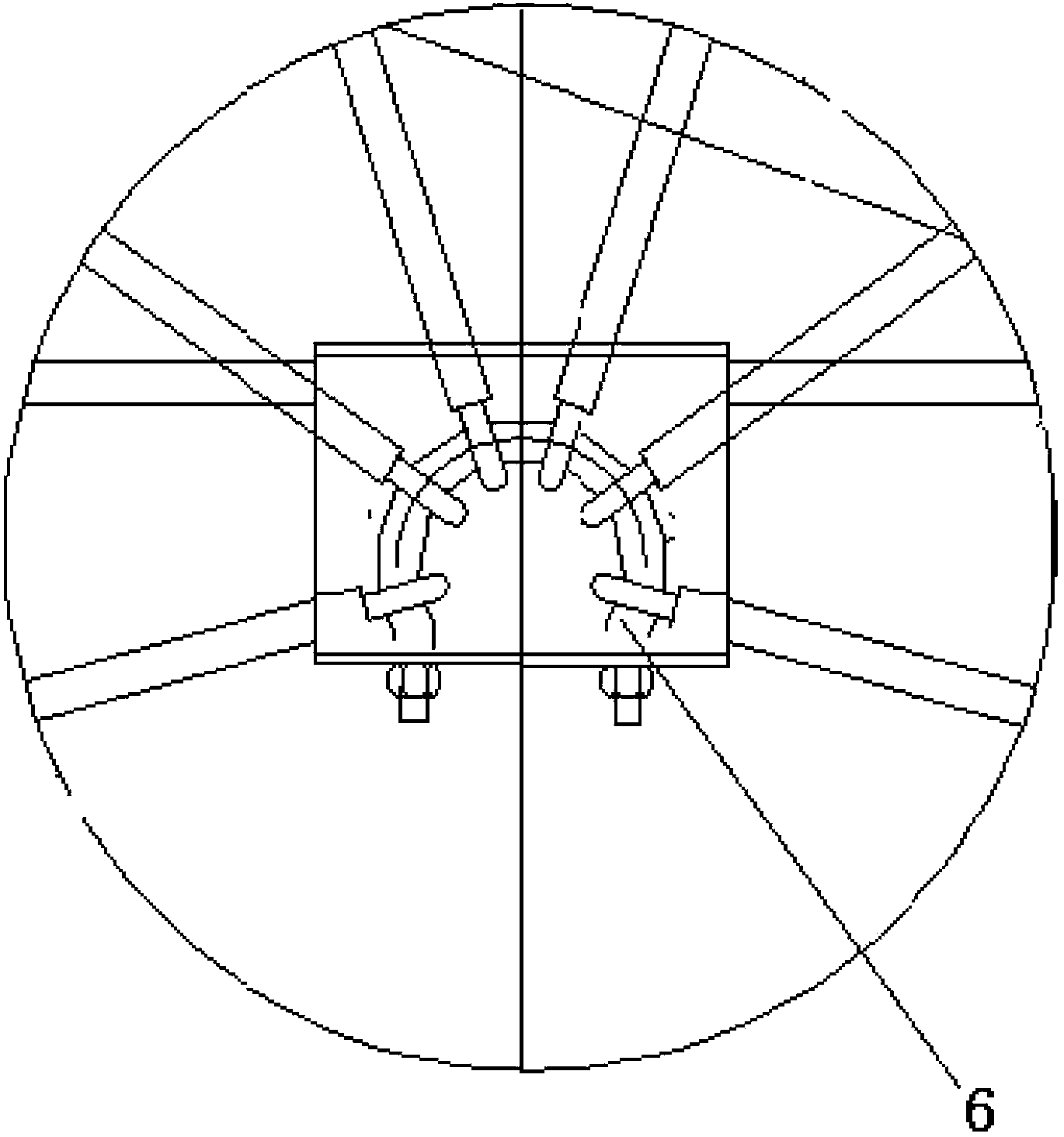 Light-weight slave astronomical telescope dome applicable to Antarctic