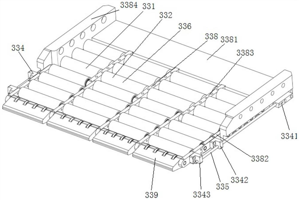 Outer forklift parking robot with blocking tooth structure and parking implementation method of outer forklift parking robot