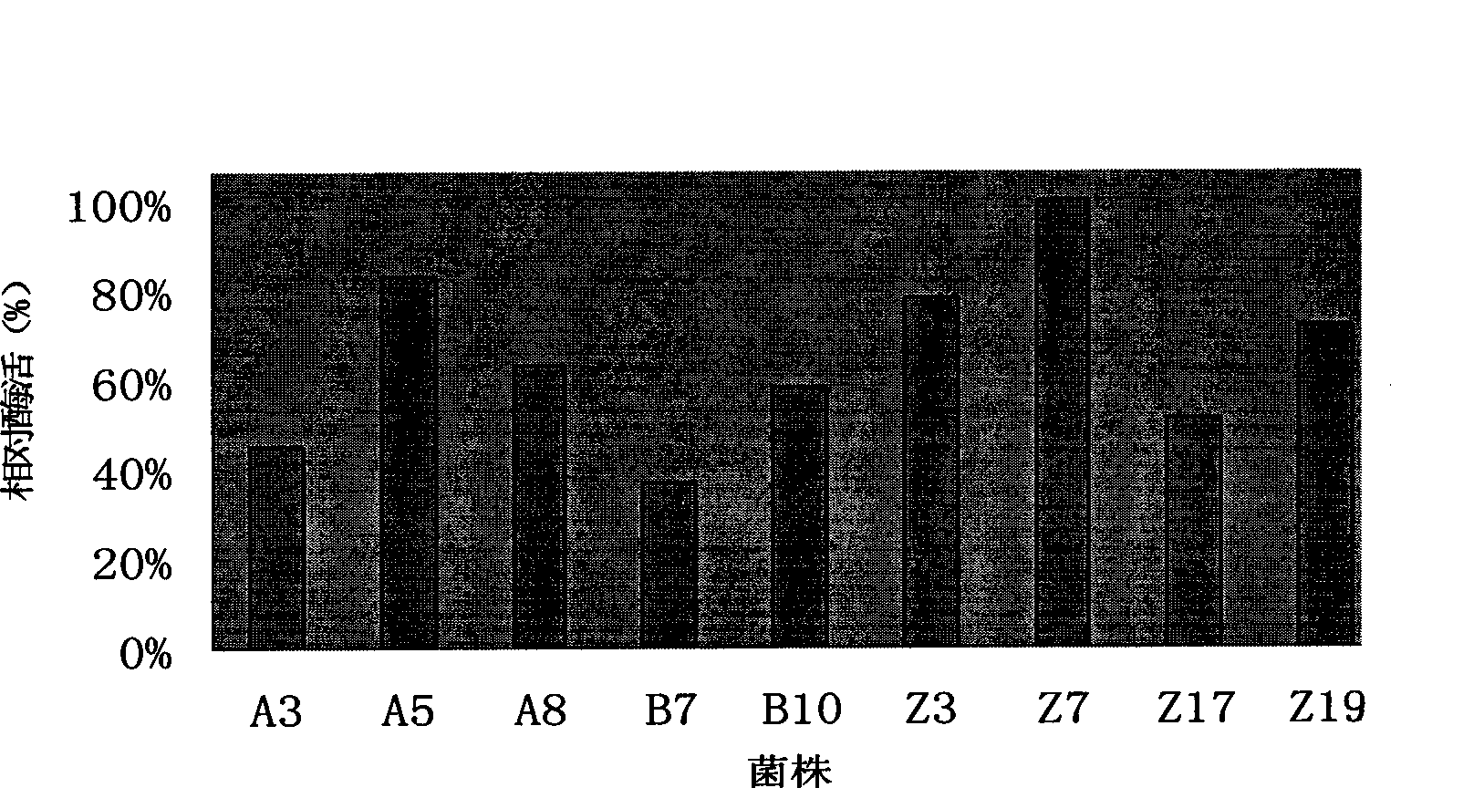 High-yield paenibacillus amyloliquefaciens csuft F14 for chitin deacetylase and its application