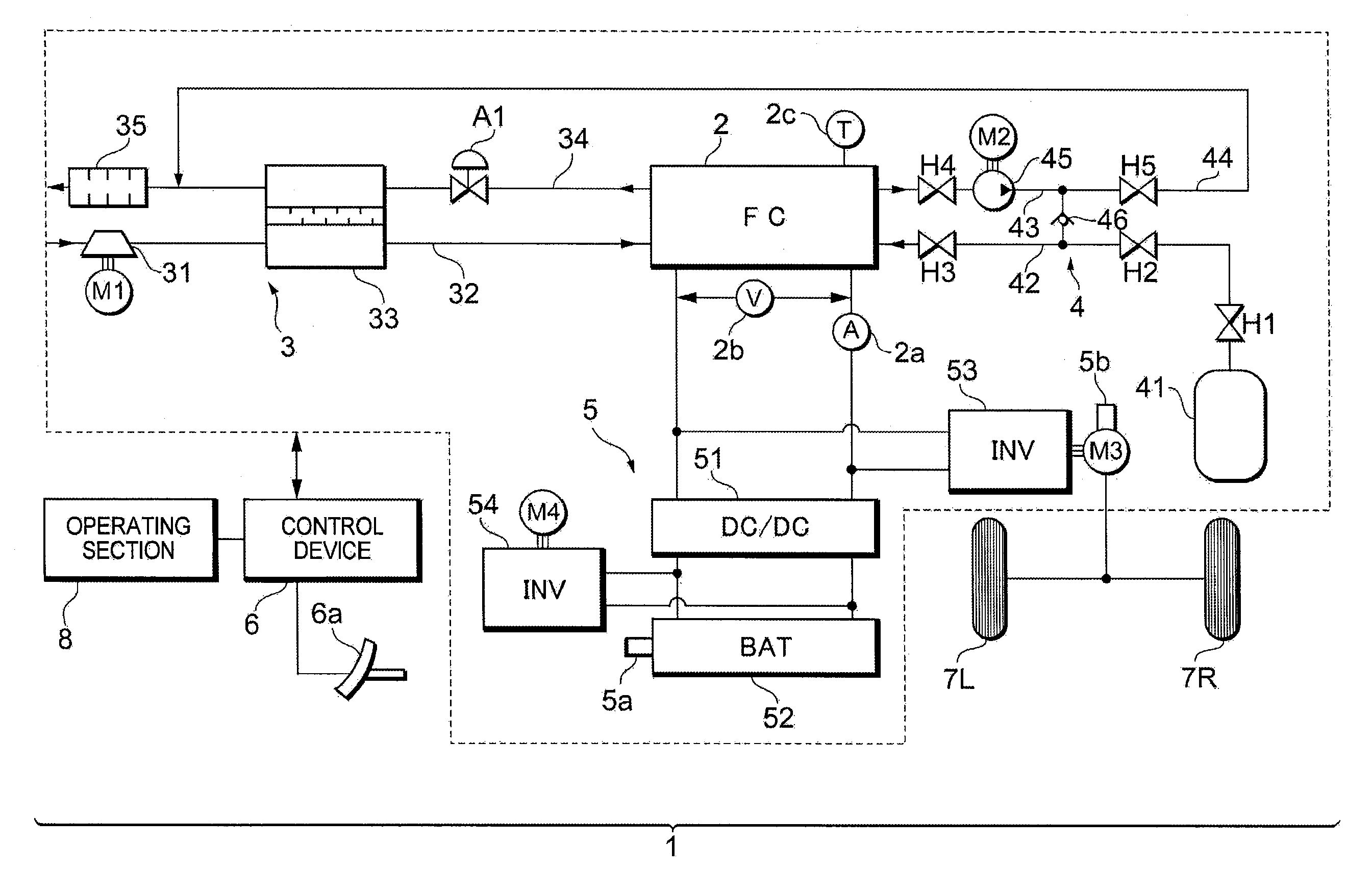 Fuel cell system and its operation method