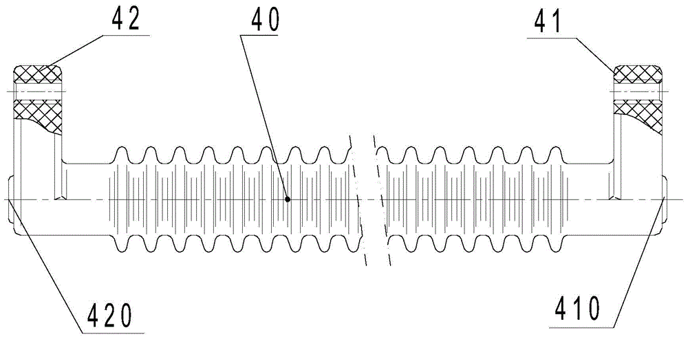 A handle for oil-immersed fuse