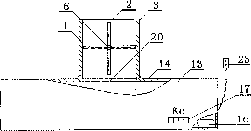 Gas back flow-proof smoke exhaust ventilator