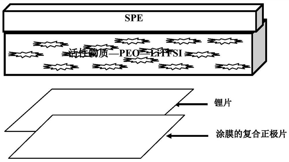 Composite positive electrode for solid-state battery and preparation method thereof