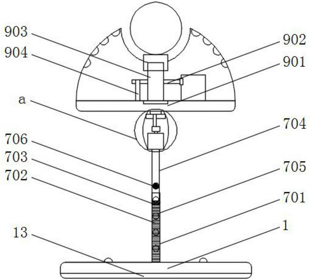 Rotary LED lamp