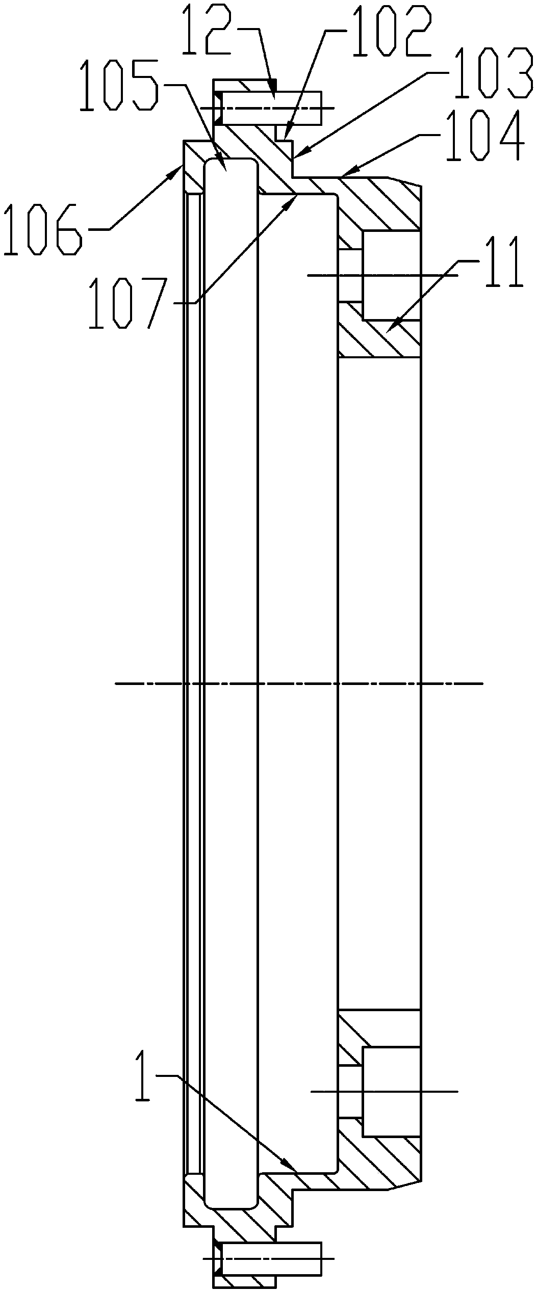 Mechanical sealing device and application thereof