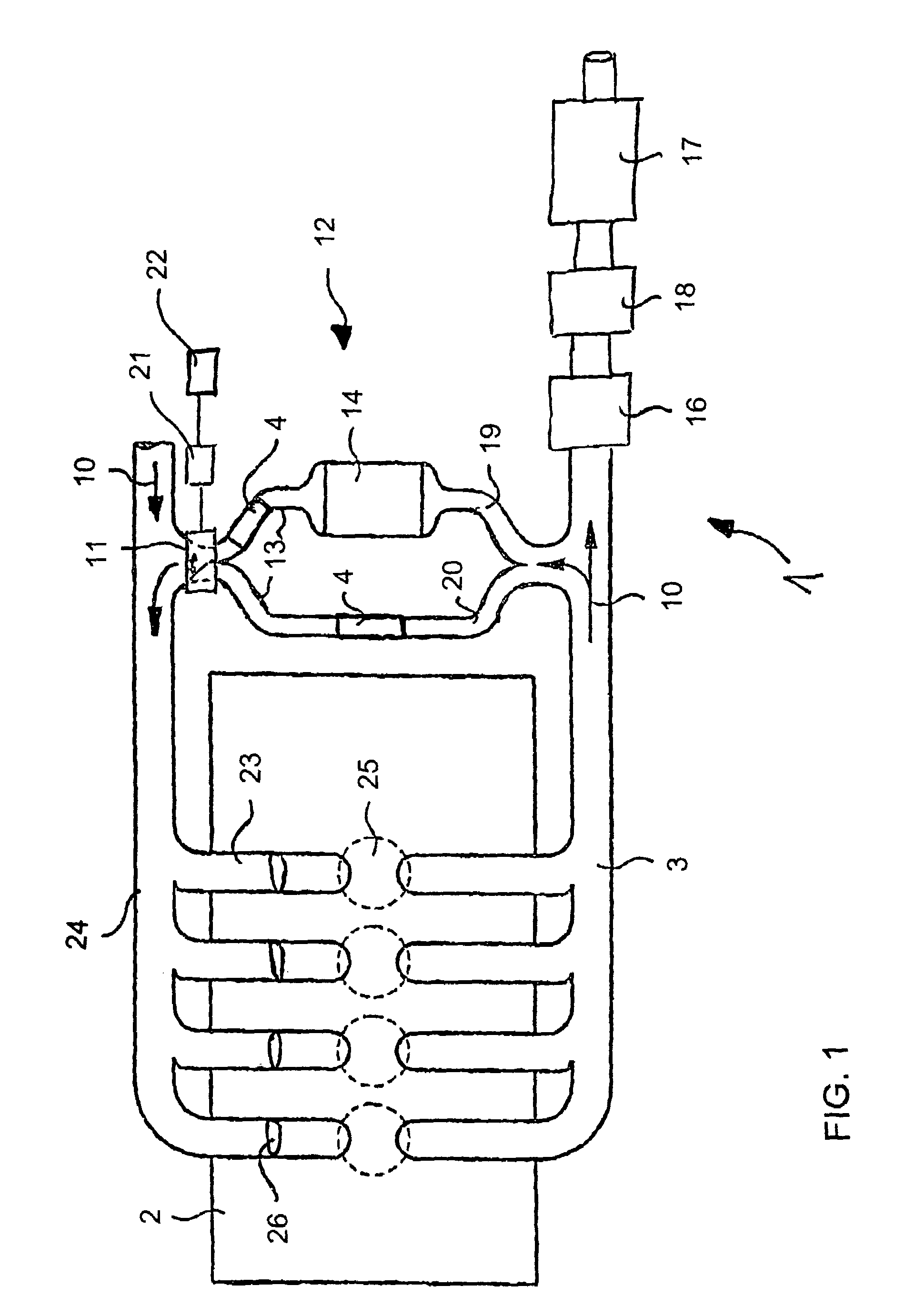 Exhaust system and method for operating the same