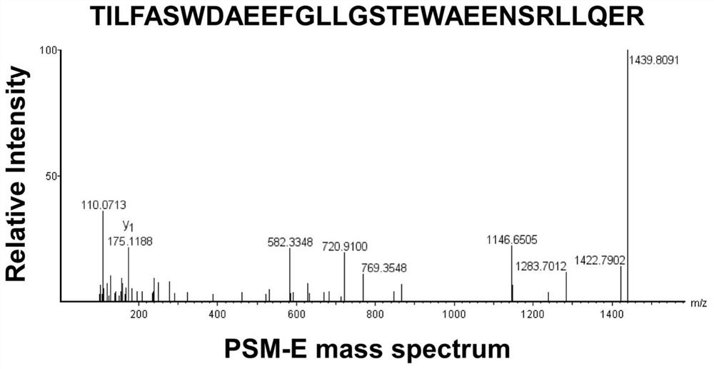 Application of mass spectrometry to detect the level of psm-e molecules in urine in the preparation of products for early diagnosis of prostate cancer