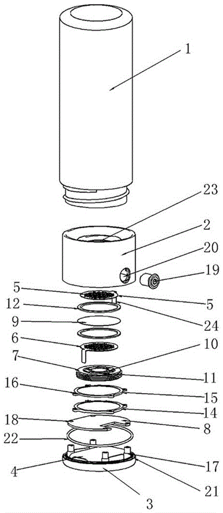 Hydrogen water cup and manufacturing method of hydrogen water thereof