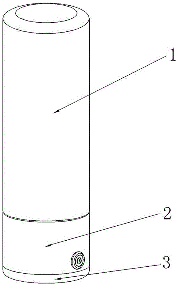 Hydrogen water cup and manufacturing method of hydrogen water thereof