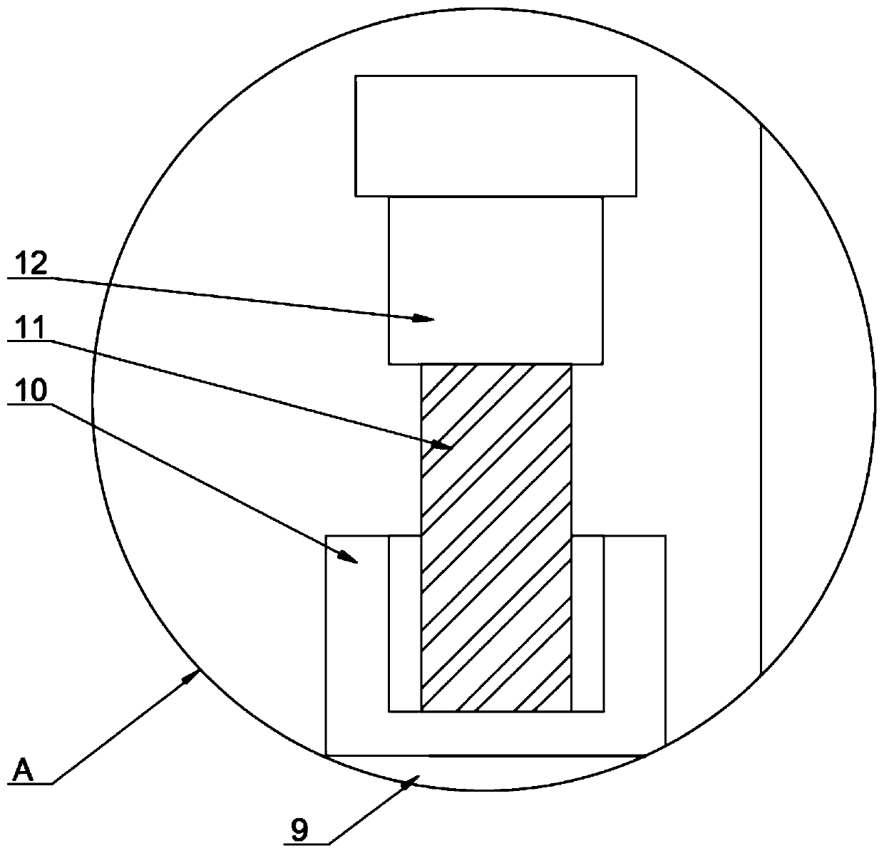 Assembled low-frequency transformer