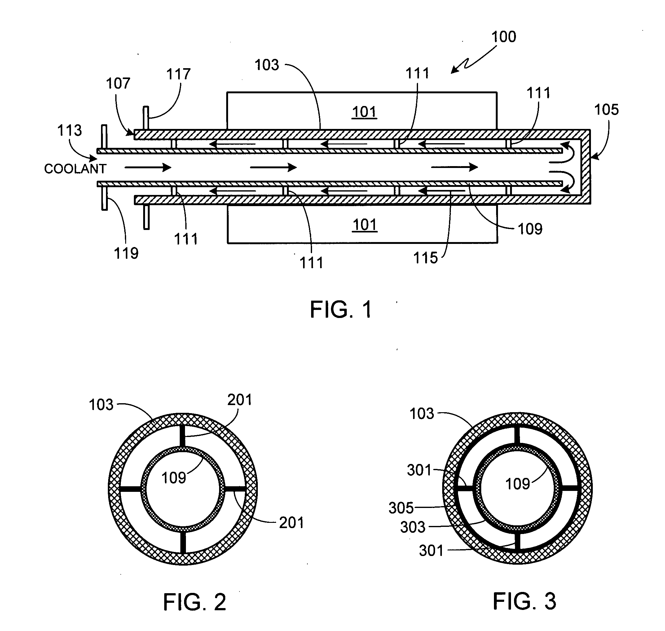 Liquid cooled rotor assembly