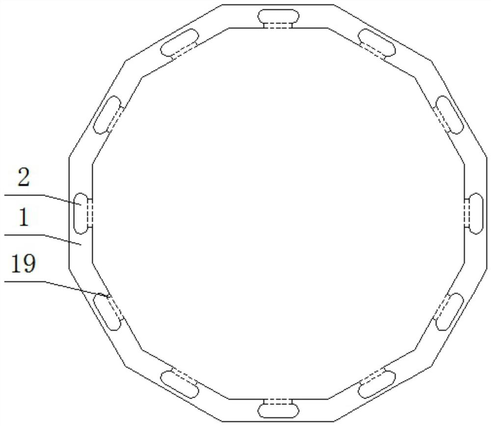 Stator structure for solving motor resonance