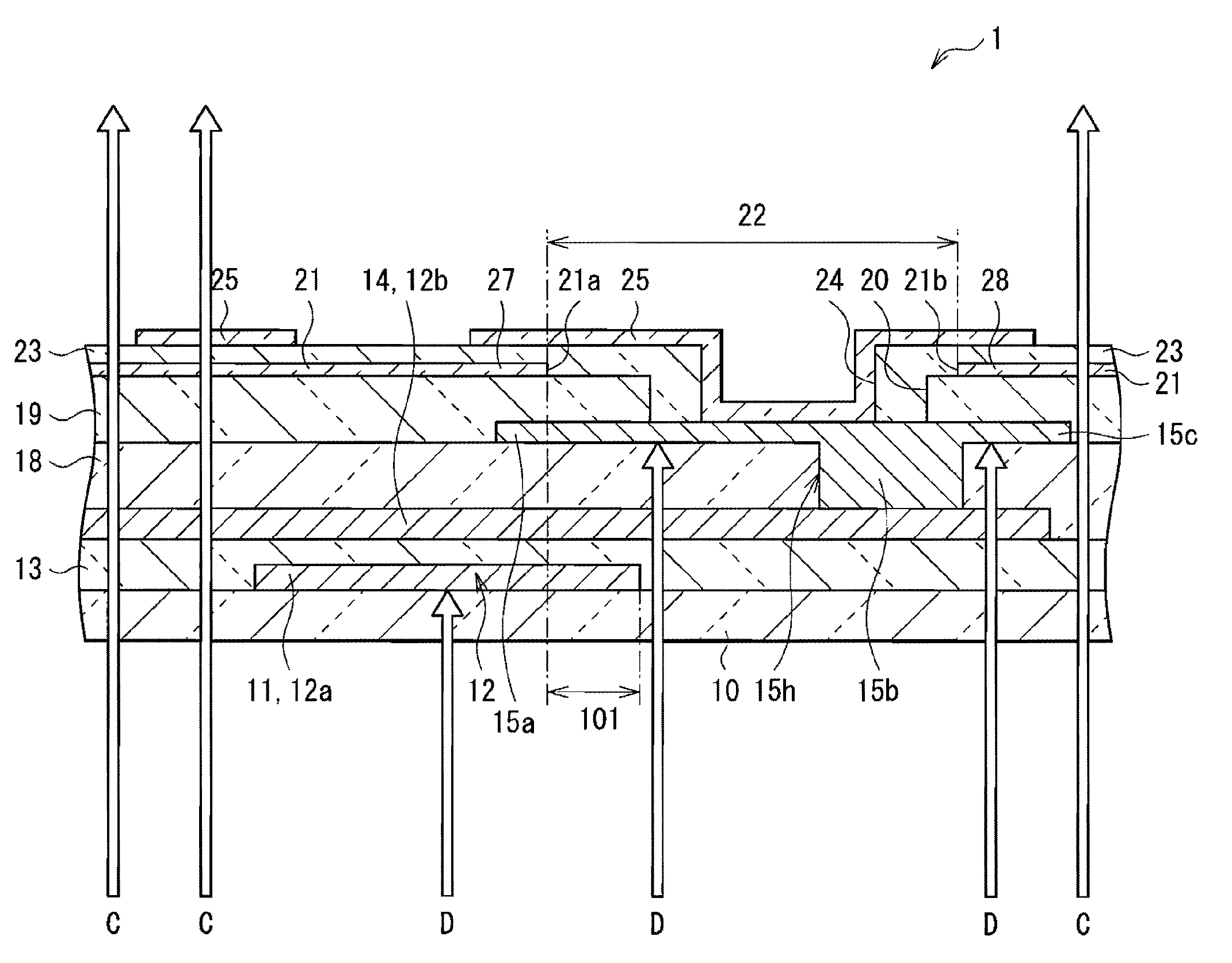 Liquid crystal display device with enhanced brightness