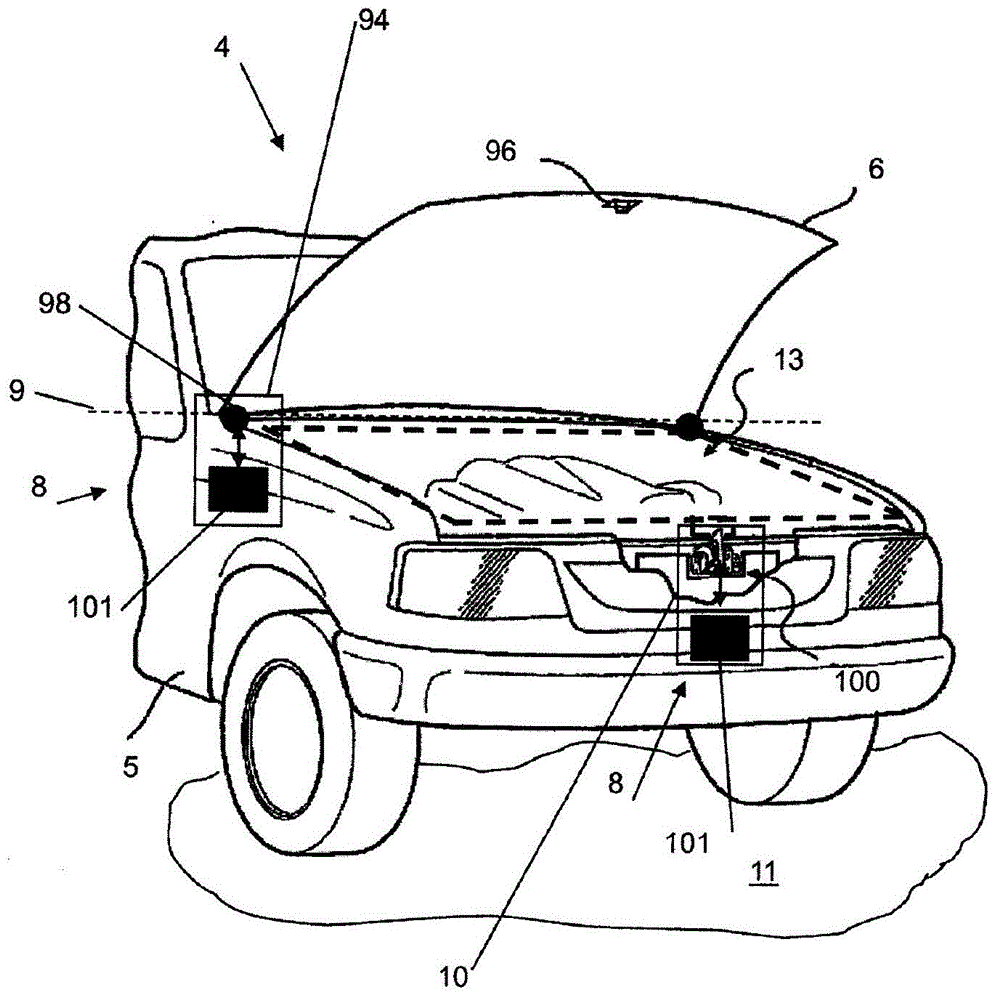 Mechanical assist mechanism for active pedestrian safety latch