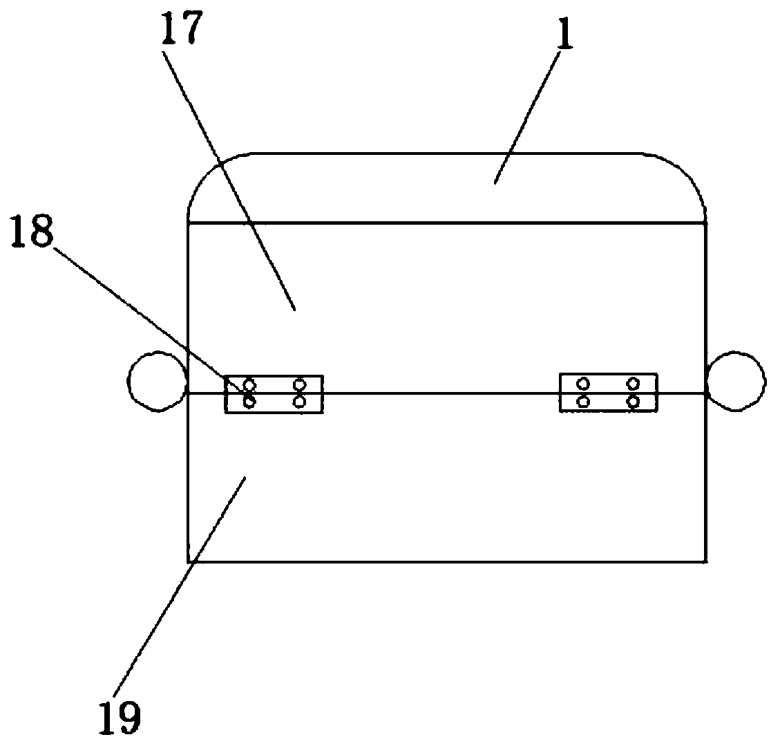 Disinfecting and soaking device for medical drug storage instrument