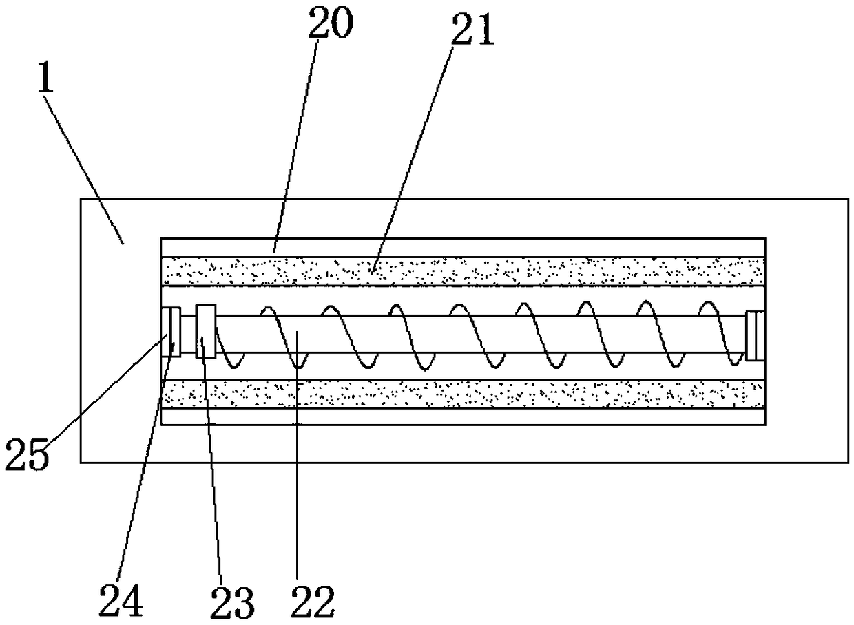 Disinfecting and soaking device for medical drug storage instrument