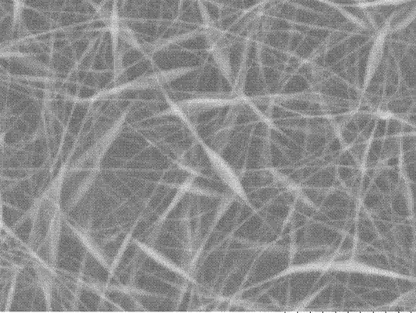 Method for preparing fibers by thermoplastic carboxymethylcellulose derivatives through electrostatic spinning