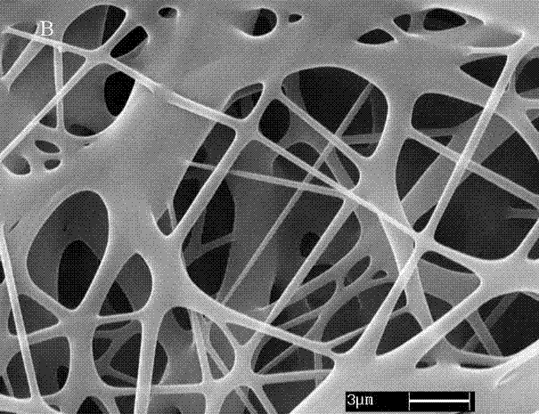 Method for preparing fibers by thermoplastic carboxymethylcellulose derivatives through electrostatic spinning