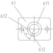 Indoor high-voltage isolating switch interlocking device