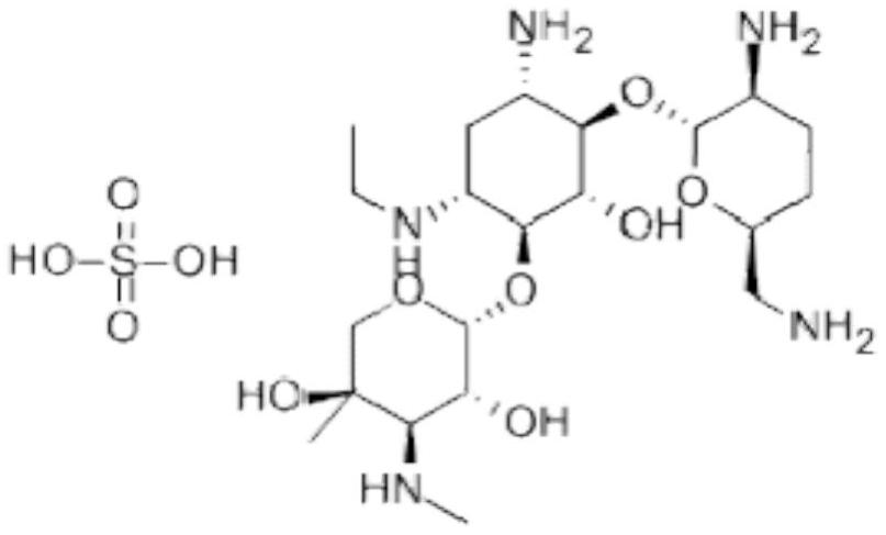 Etimicin sulfate suppository as well as preparation method and application thereof