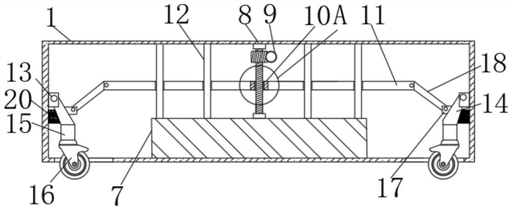 Raw material mixing device for baked food production