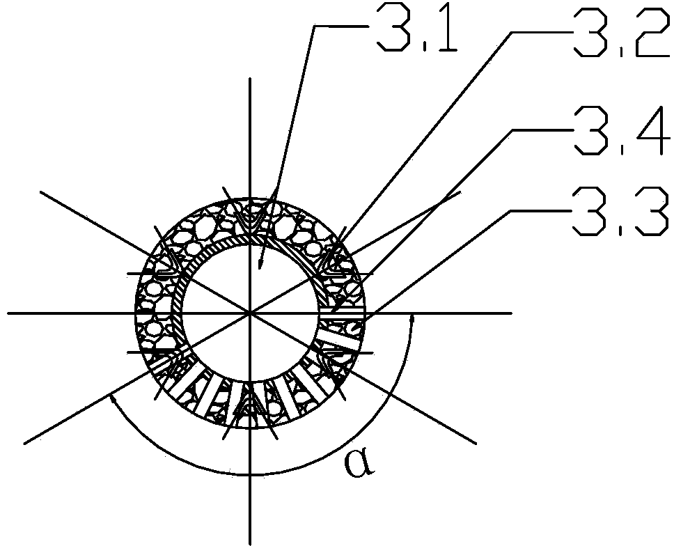 Top plug-in type spray gun for ventilating and slag gathering and preparation method thereof