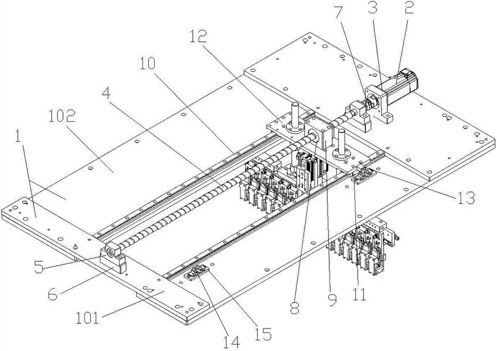 Material picking mechanism of injection molding product feeder