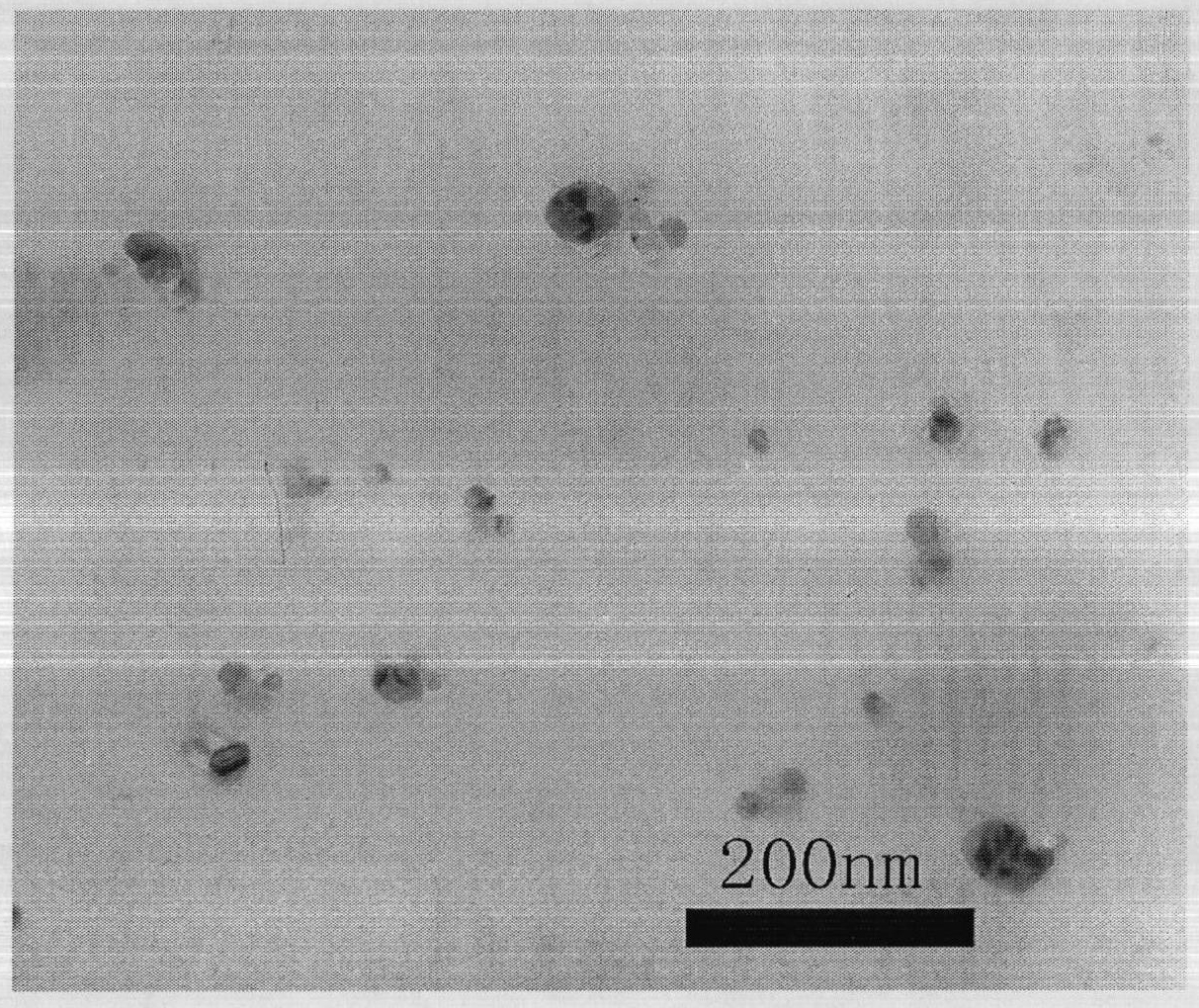 Preparation method and application of silver-containing PET based composite resin material