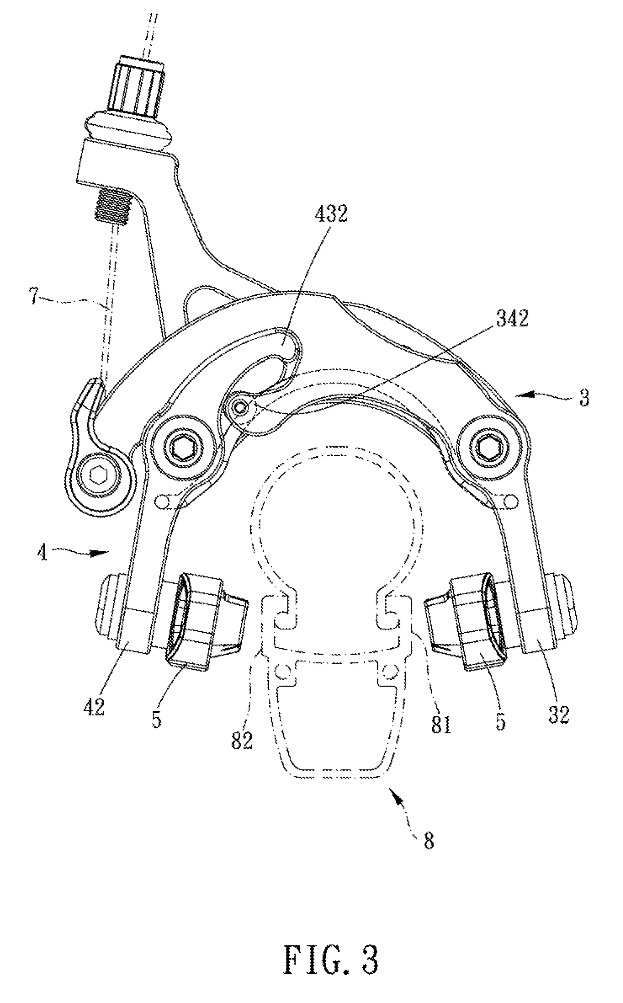 Brake for bicycle