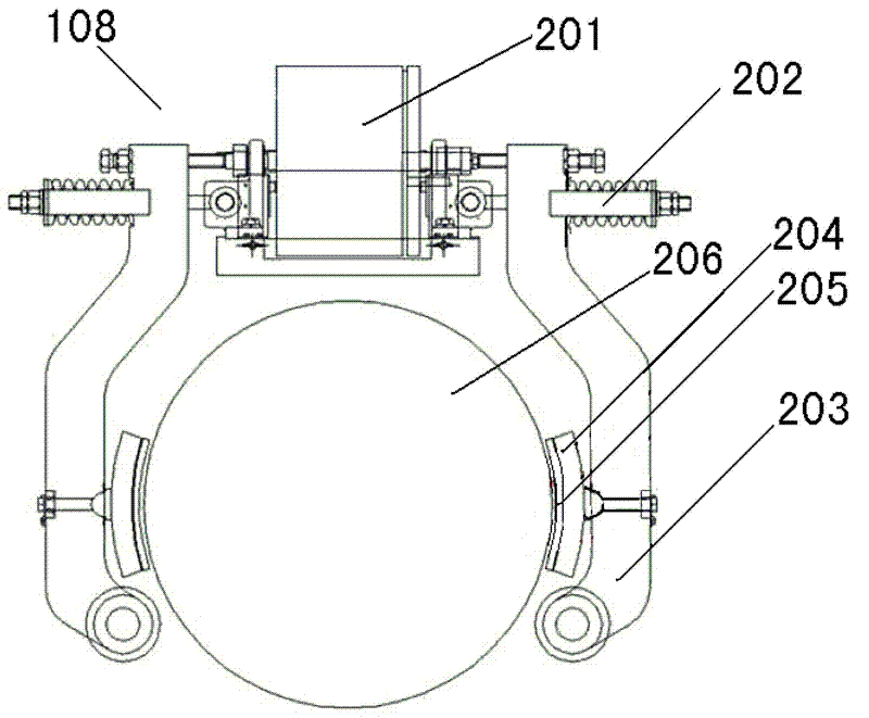 Elevator brake control device and control method thereof