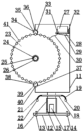 A circuit board swivel card mounted LED lamp