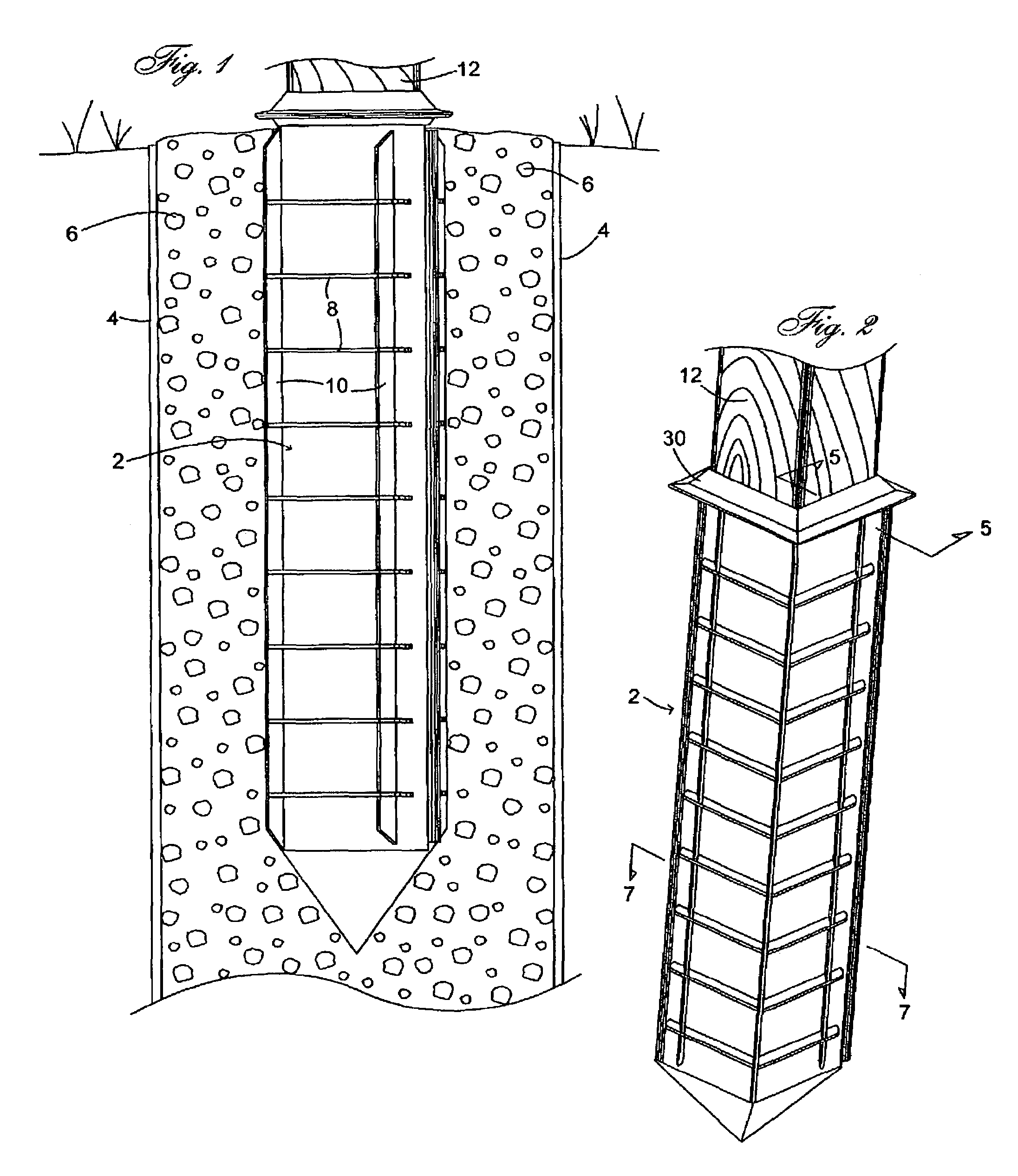 Post setting insert