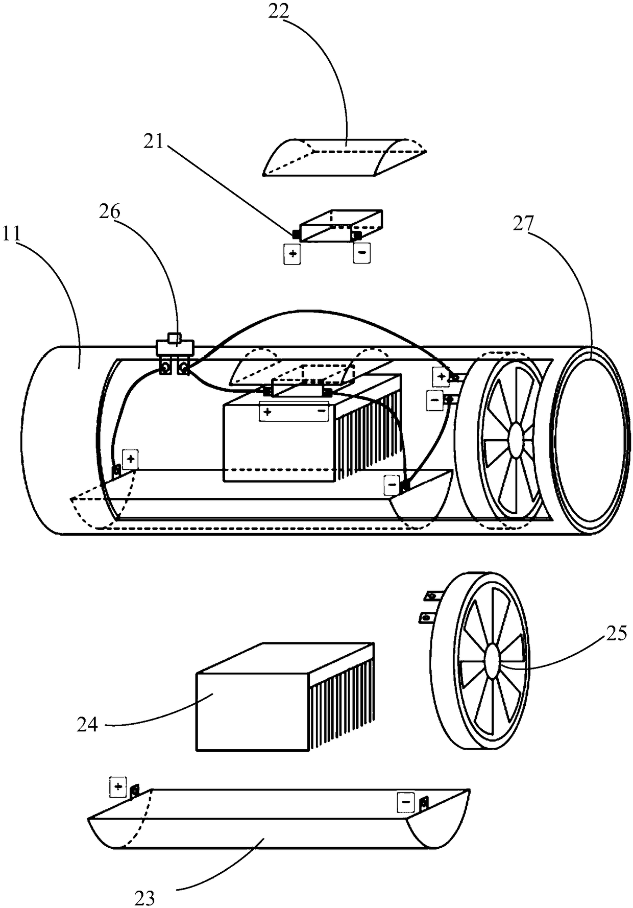 Handheld cooling device