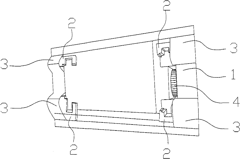 Roller printing and dyeing device