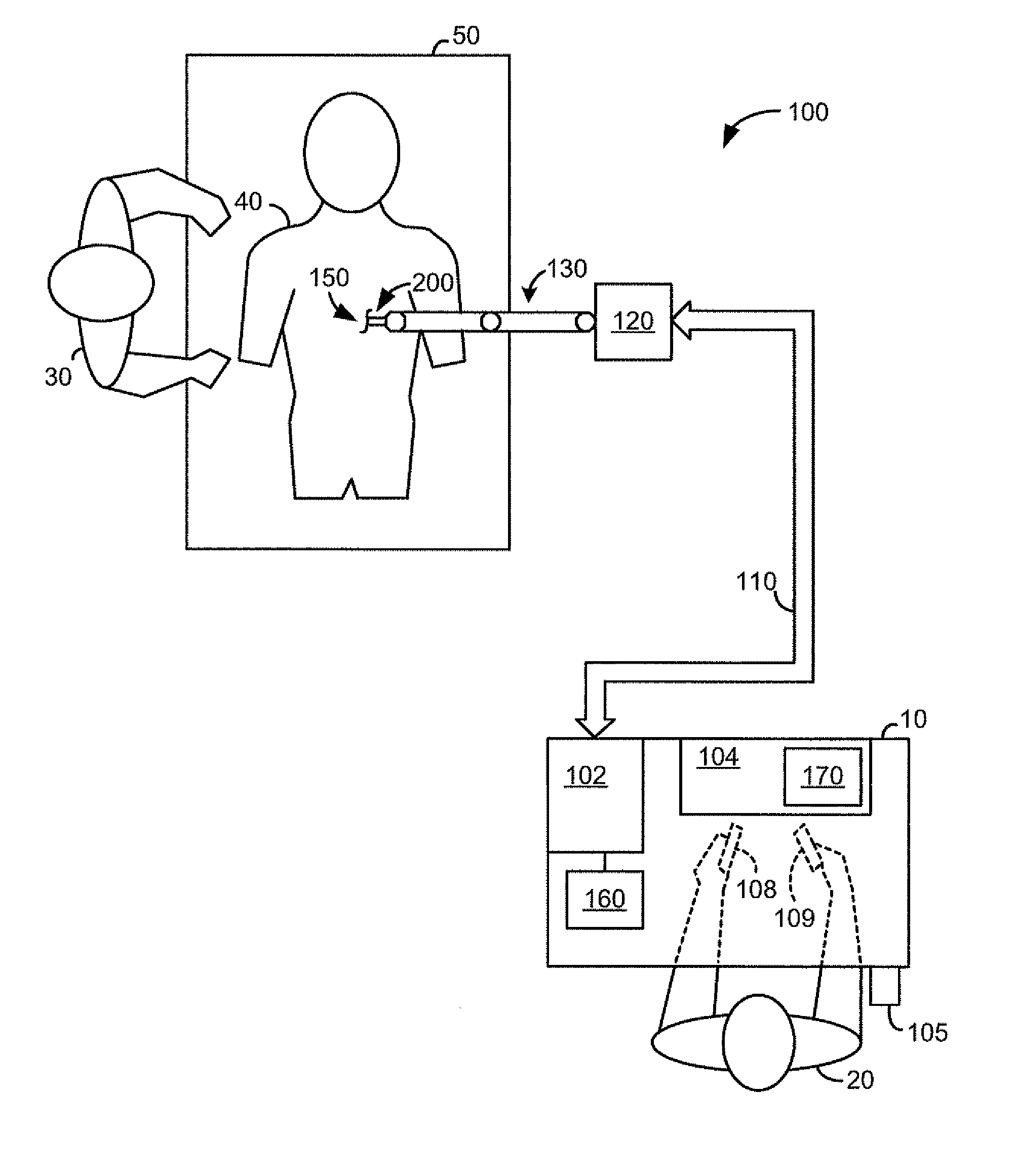 Medical robotic system with image referenced camera control using partitionable orientational and translational modes