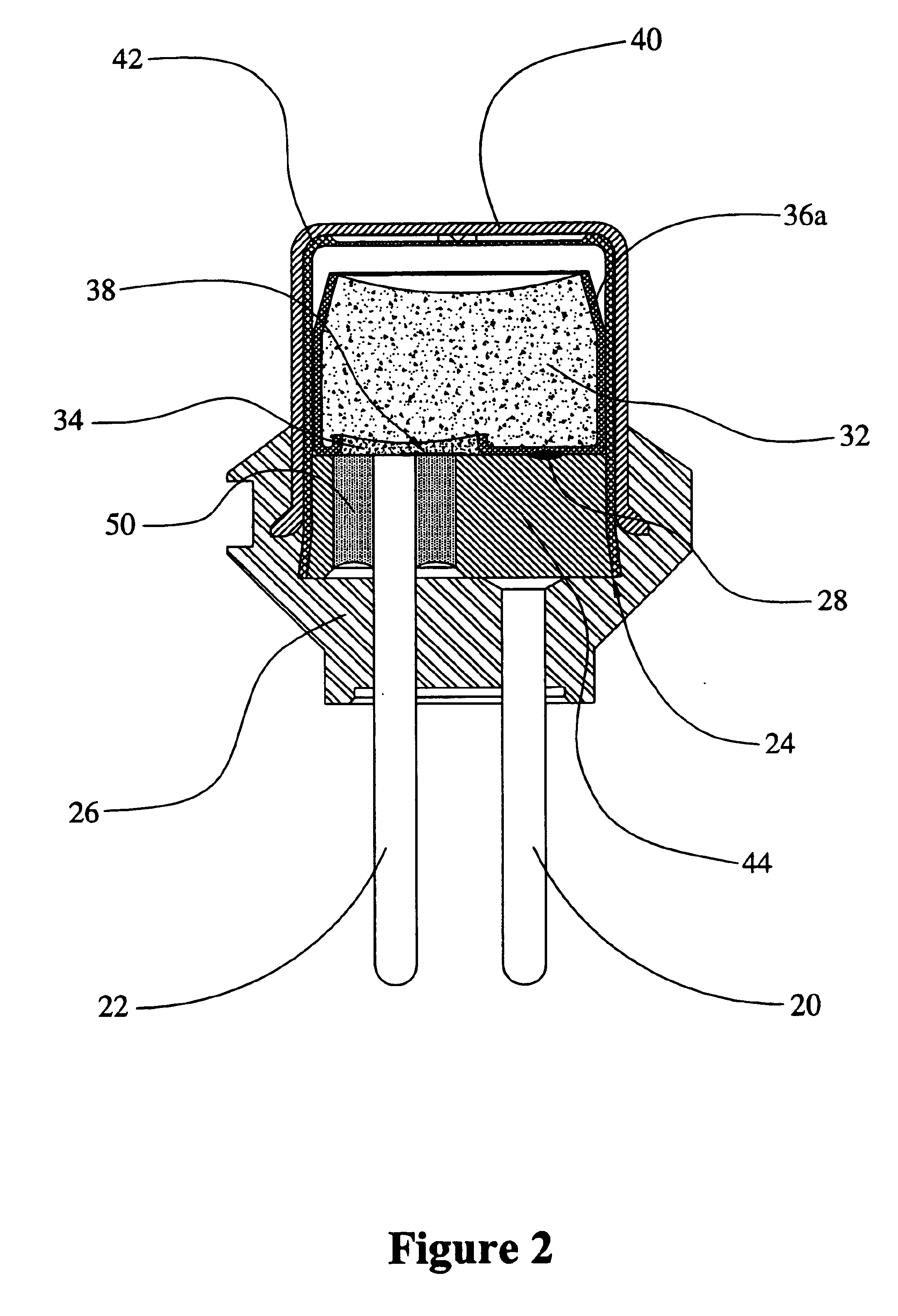 Initiator with an internal sleeve retaining a pyrotechnic charge and methods of making same