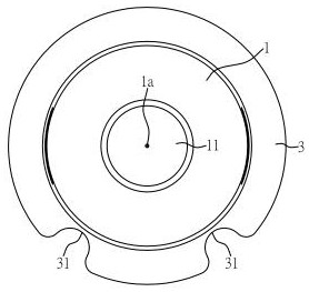 Probe sleeve for ear thermometer and grouping method of probe sleeve for ear thermometer