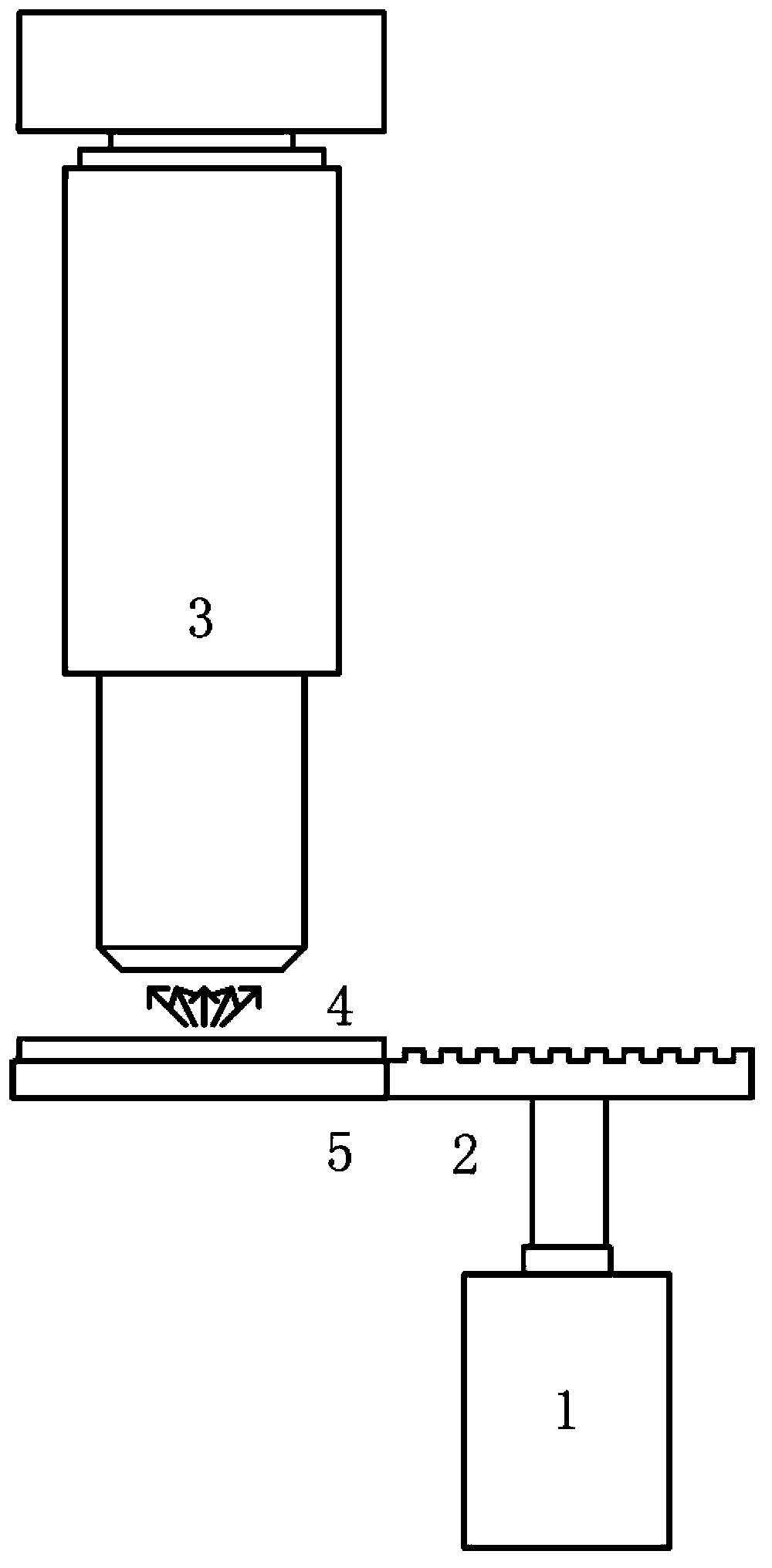 Frequency-shift super-resolution microscopic imaging method and device based on microstructure