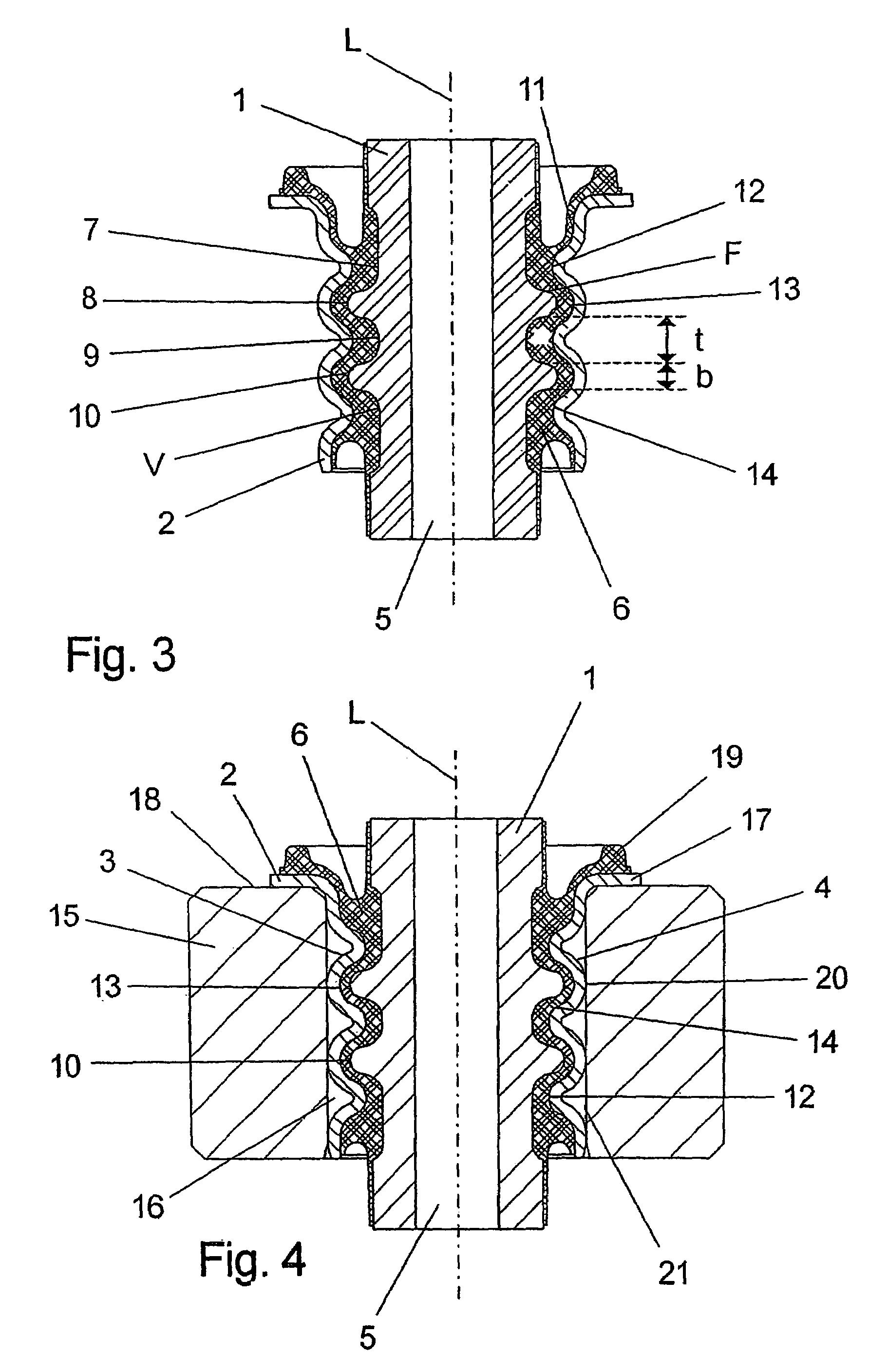 Bearing for a motor vehicle