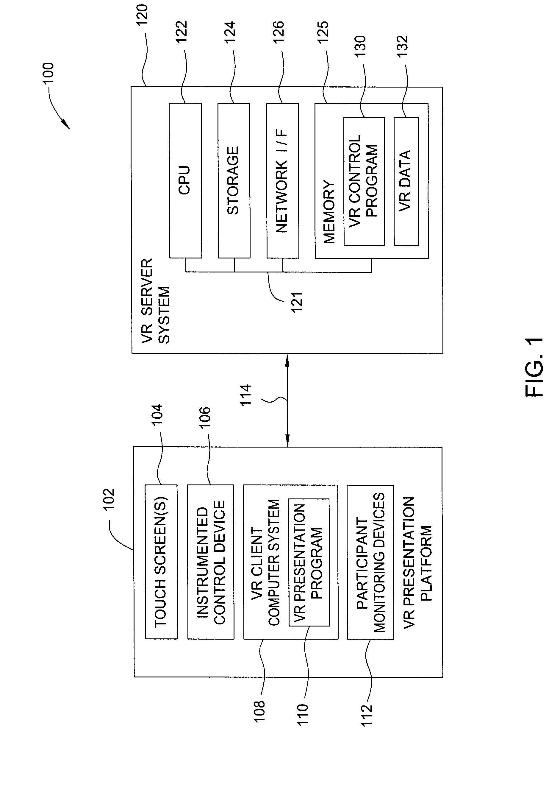 Virtual reality system including smart objects