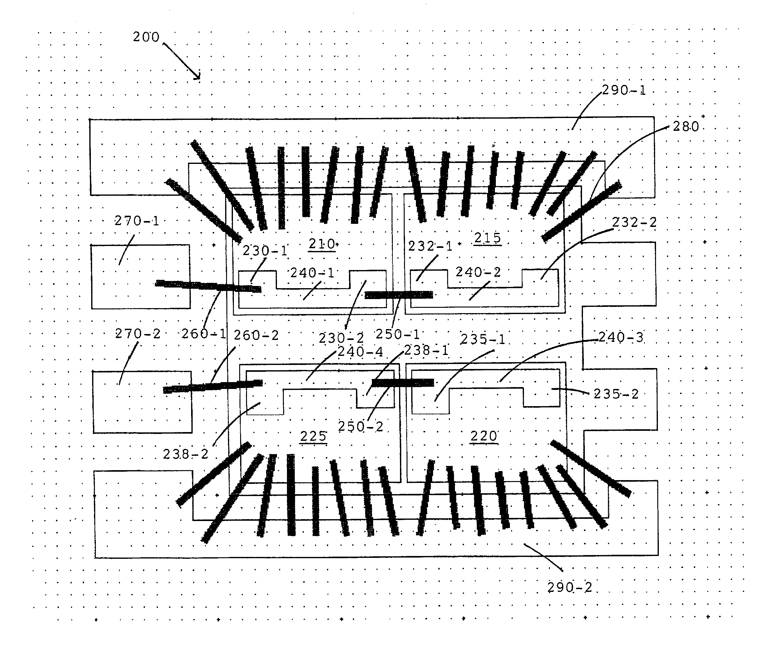 High speed switching mosfets using multi-parallel die packages with/without special leadframes