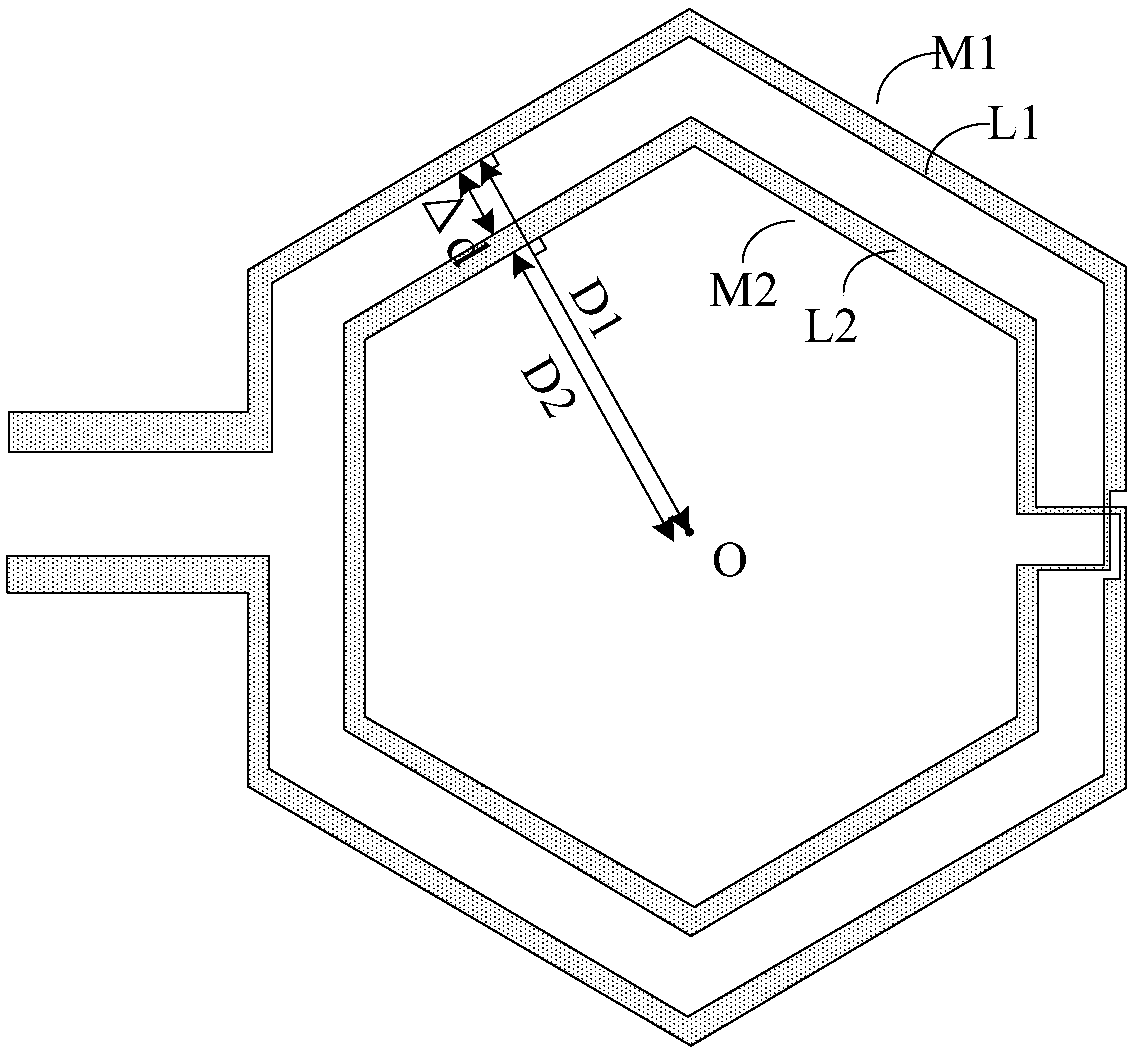 Stacked spiral inductor