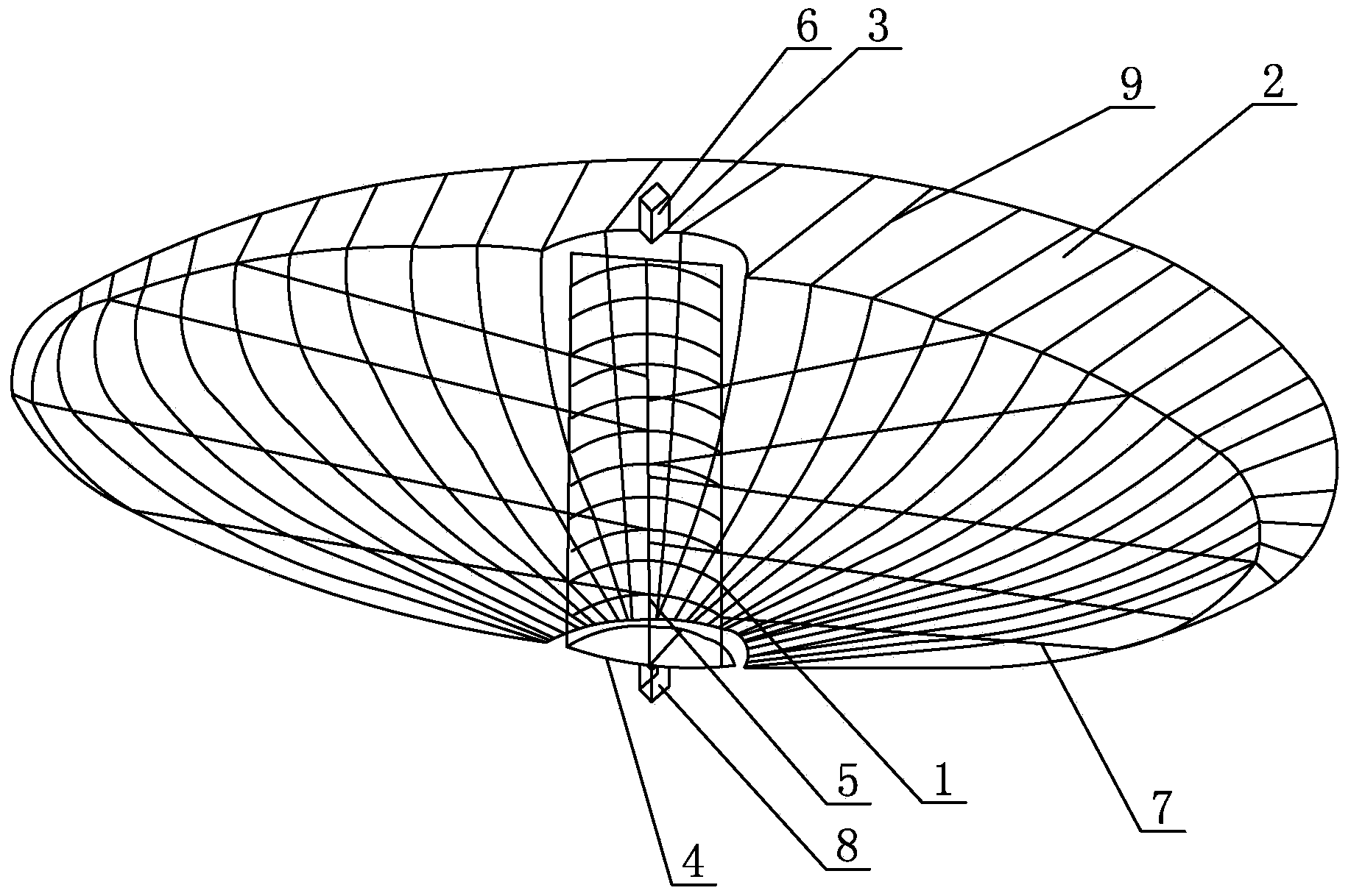 Variable diameter coordinated synchronous winding type variable configuration disc capsule structure and design method thereof