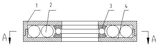 Novel rotary supporting disc