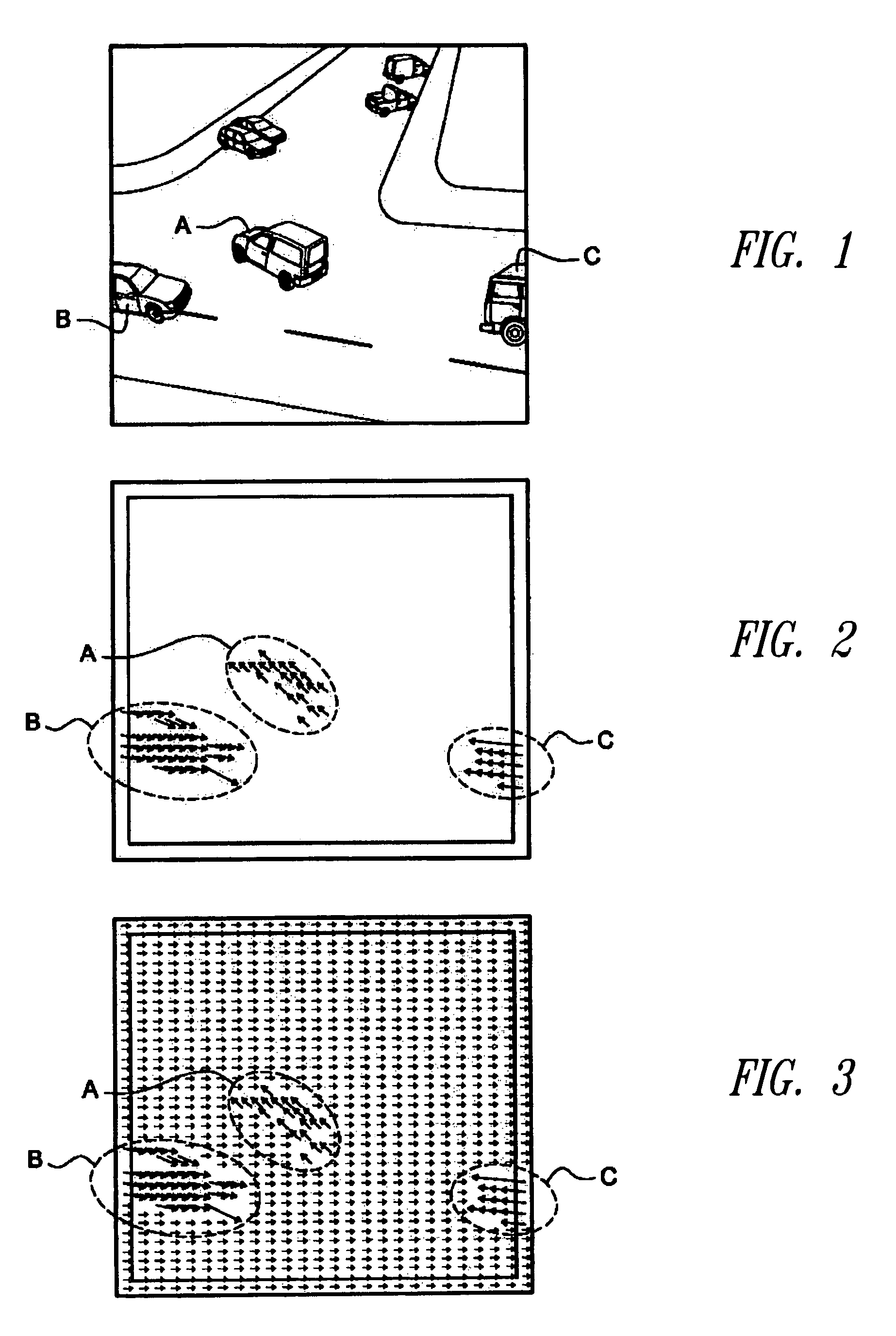 Method for capturing images comprising a measurement of local motions