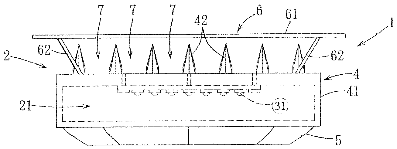 Outdoor Light-Emitting Diode Light Fixture and Lamp Casing Device Thereof