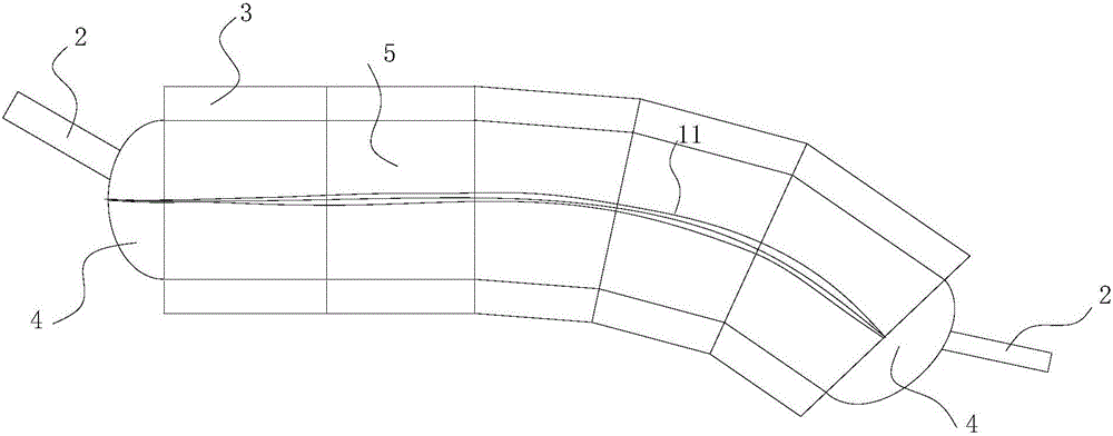 Auxiliary skin wound healing device