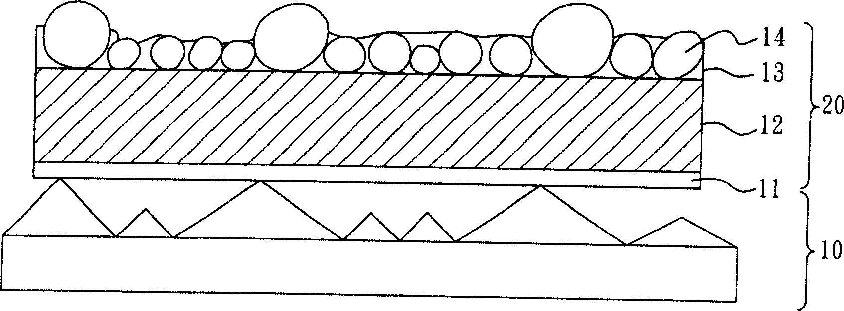 Antiscraping optical film and use thereof